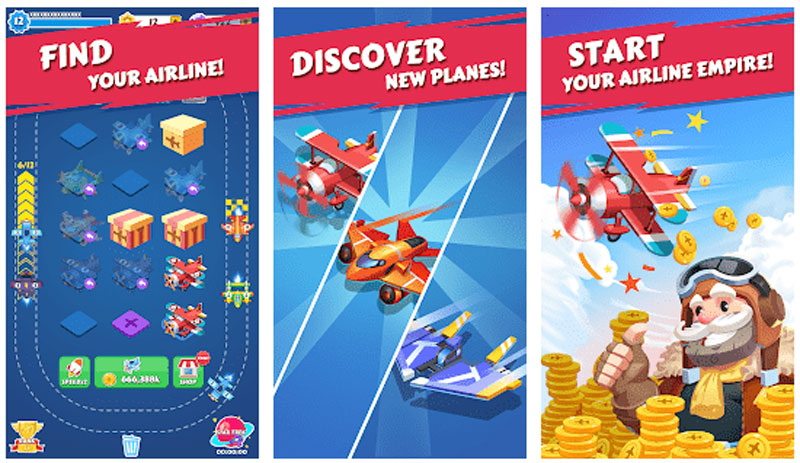 تحميل لعبة merge plane مهكرة اخر اصدار