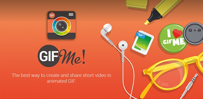 تطبيق Gif Me! Camera لاخد (لتصوير) صور متحركة GIF عبر الكاميرا
