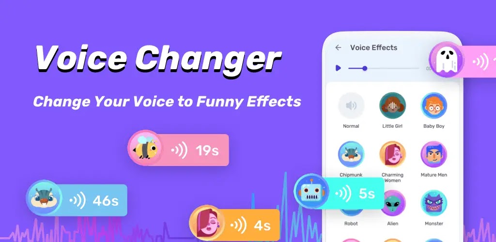 تحميل برنامج تغيير الصوت Voice Changer مهكر اخر اصدار