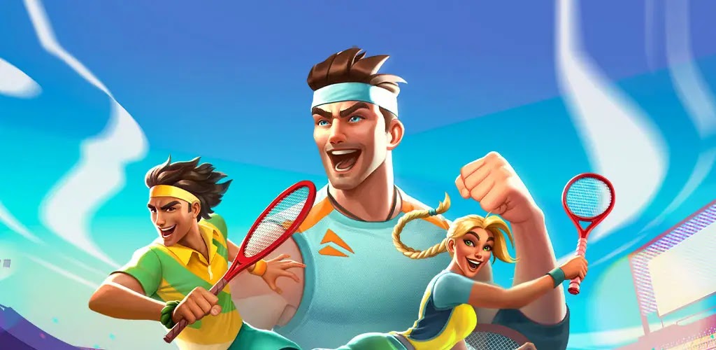 تحميل لعبة Tennis Clash مهكرة اخر اصدار من ميديا فاير
