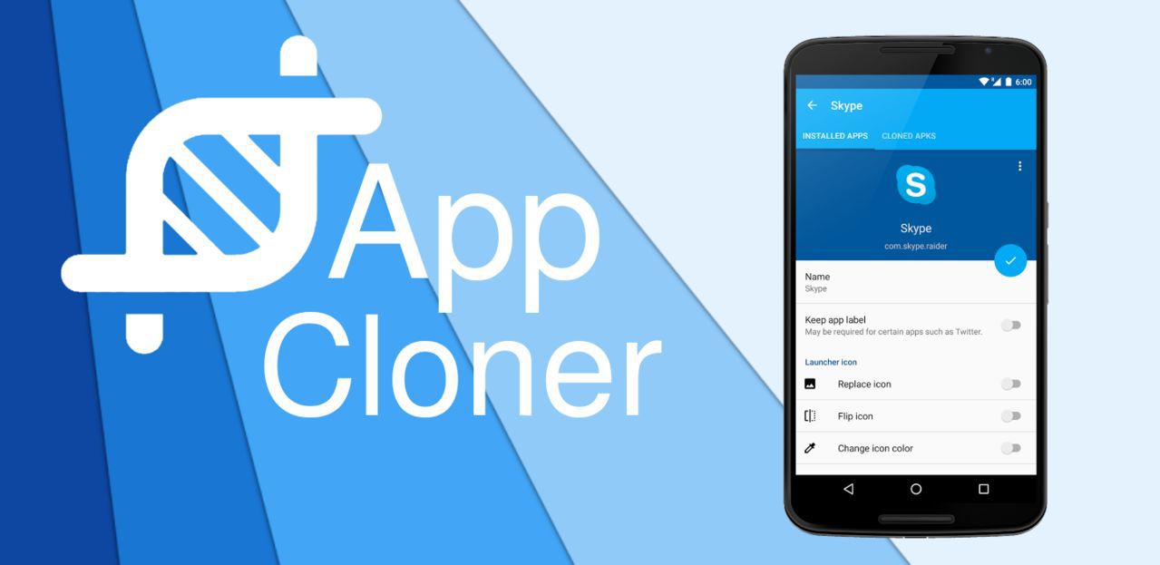 تحميل apk App Cloner مكرك لتكرار نفس التطبيقات على اندرويد