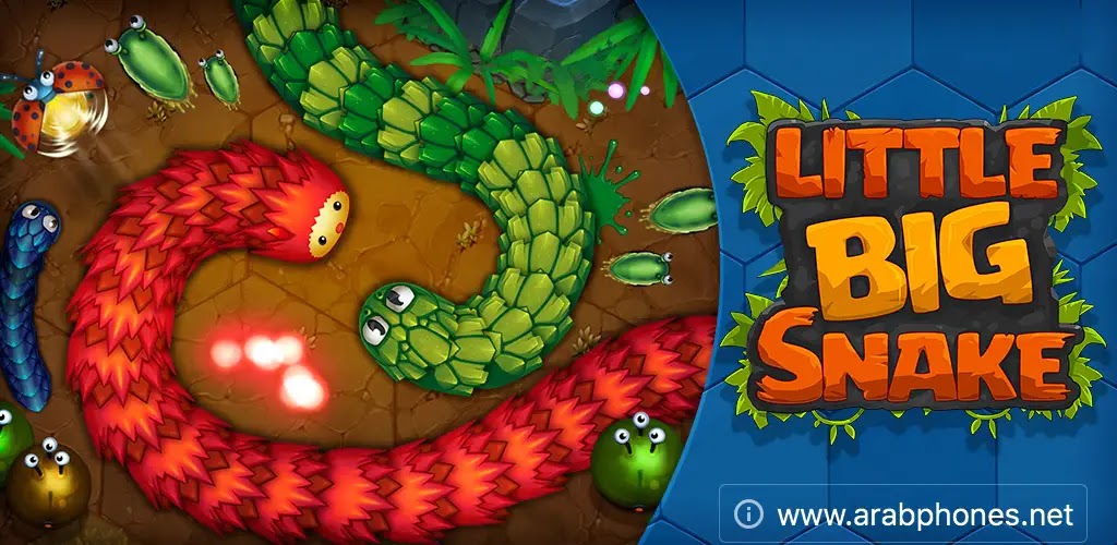 تحميل لعبة Little Big Snake مهكرة كاملة للاندرويد