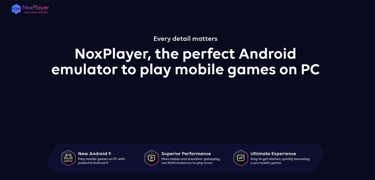 برنامج محاكي Noxplayer لتشغيل العاب وتطبيقات اندرويد على الكمبيوتر