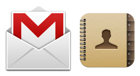 عرض و استعادة جهات الاتصال من Gmail Contacts
