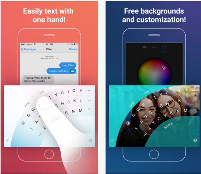 تحميل أفضل وأسرع لوحة مفاتيح للأيفون والأيباد iOS