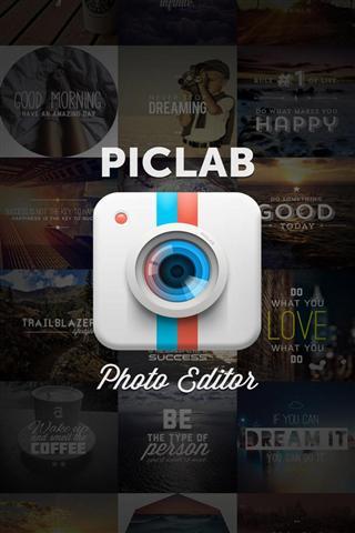 تطبيق PicLab – Photo Editor لاضافة مؤثرات للصور وتعديلها