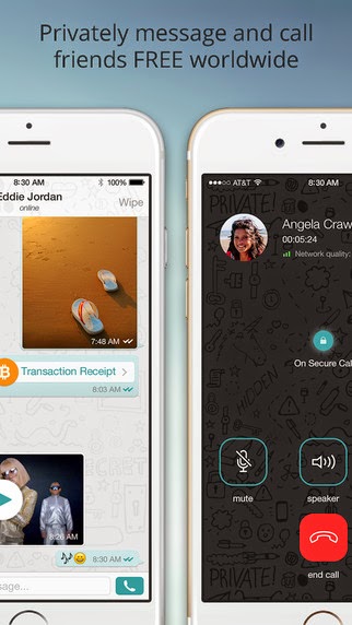 تحميل تطبيق Wiper Messenger منافس facebook messenger على الايفون