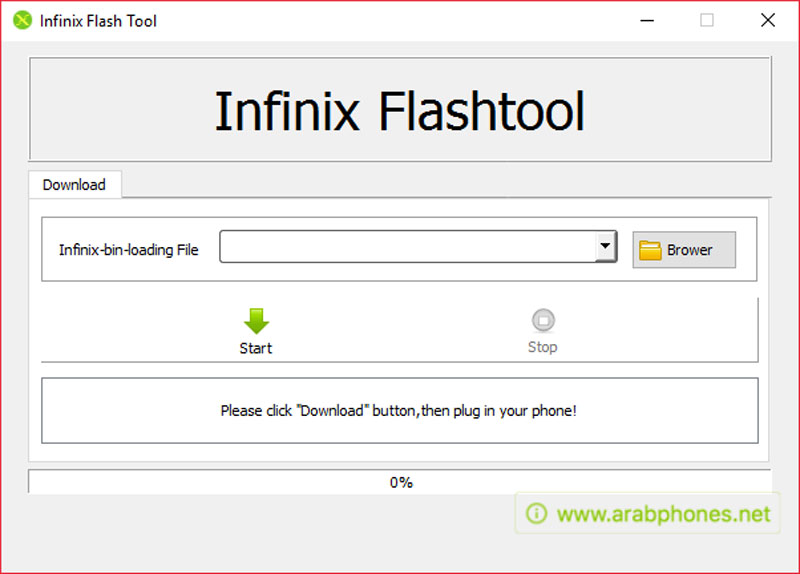 تحميل وشرح برنامج Infinix Flash Tool لتفليش هواتف انفينيكس