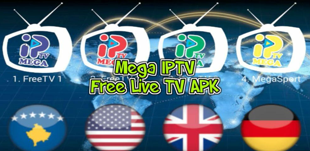 تحميل تطبيق Mega IPTV مهكر للاندرويد