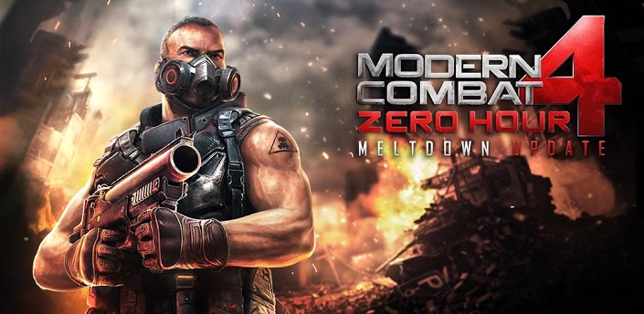 تحميل لعبة Modern combat 4 مهكرة للاندرويد مجانا