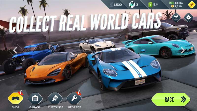 تحميل لعبة Rebel Racing مهكرة للاندرويد آخر اصدار