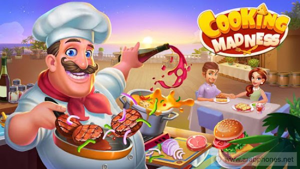 تحميل لعبة الطبخ cooking madness مهكرة آخر اصدار