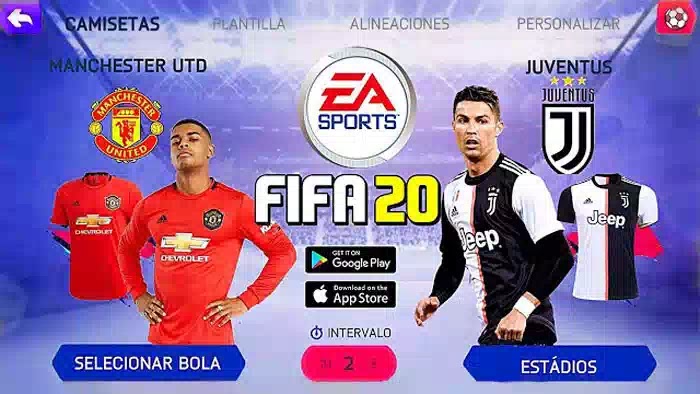 تحميل لعبة فيفا FIFA 2020 مهكرة بدون انترنت للاندرويد