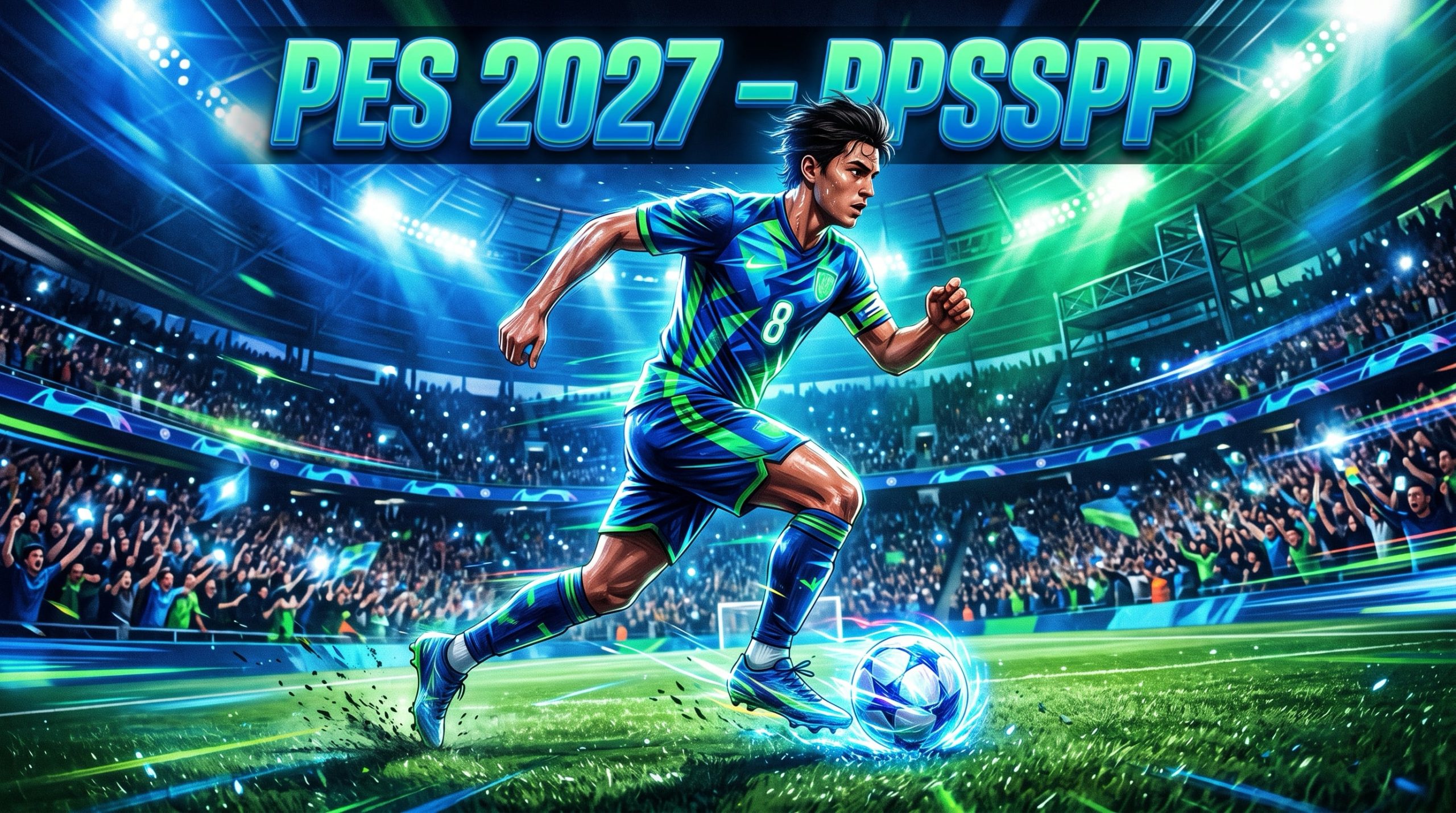 تحميل لعبة eFootball PES 2027 iso لمحاكي PPSSPP –ميديا فاير